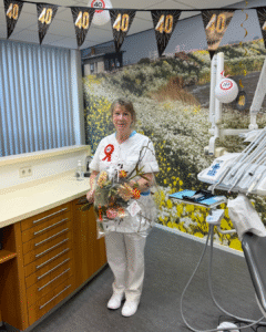 Marleen 40 jaar in dienst